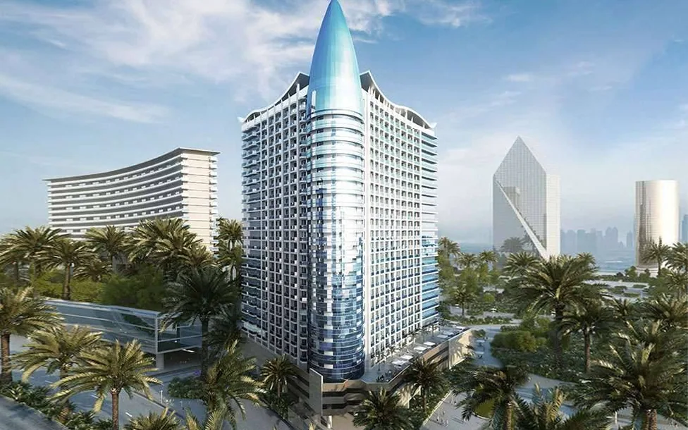 AG Tower architectural exterior render from AG Properties
