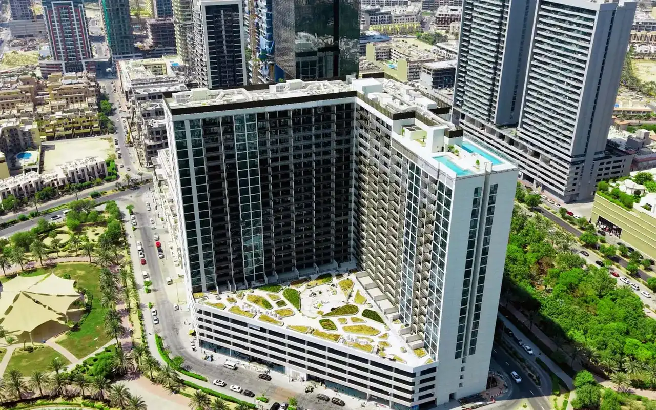 Luma Park Views completed building exterior photograph from TownX