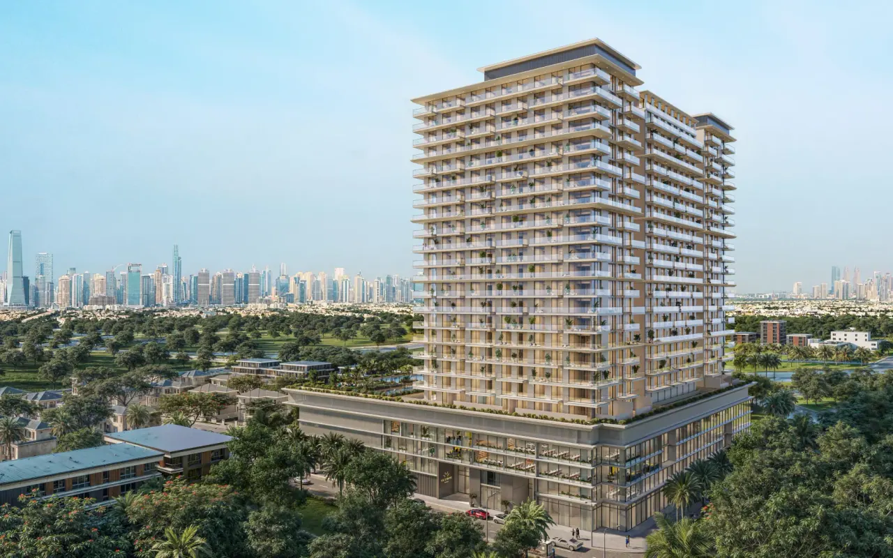 Sol Levante architectural exterior render from SOL Properties