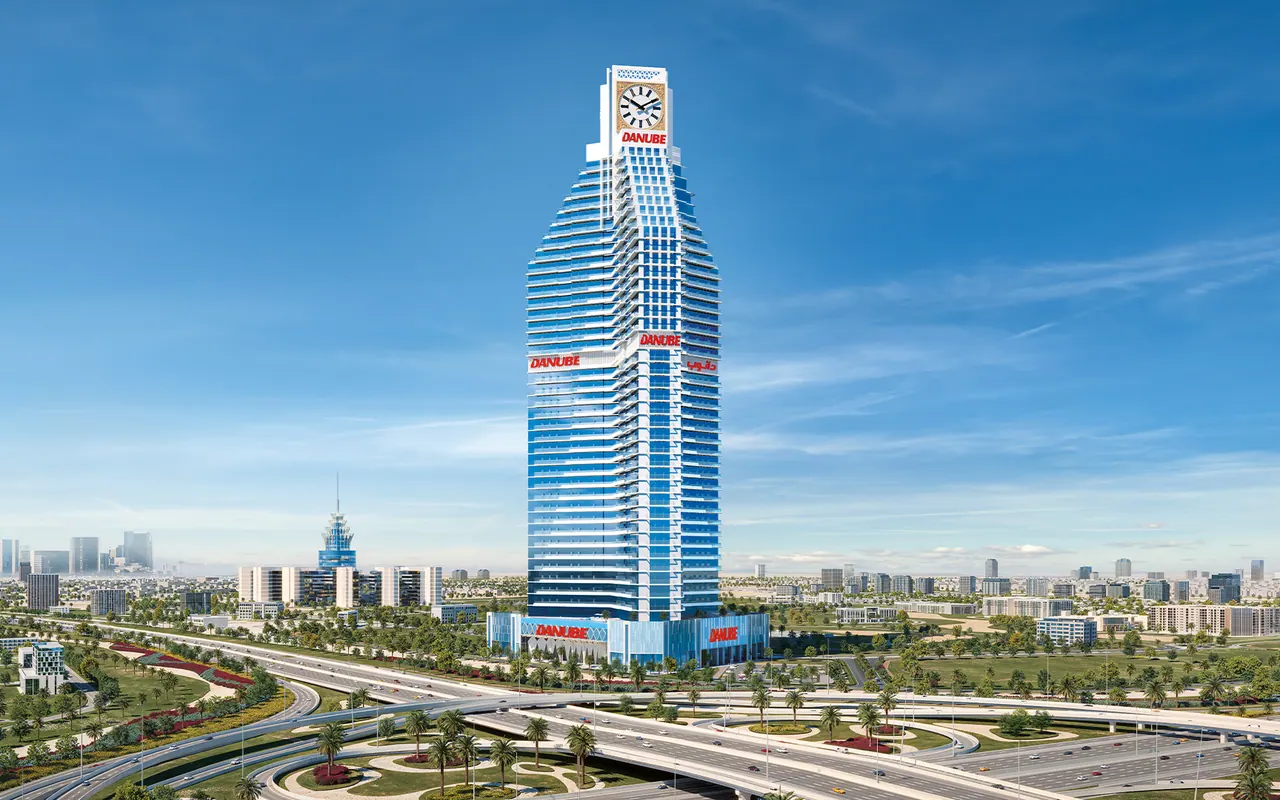 Timez By Danube architectural exterior render from Danube Properties