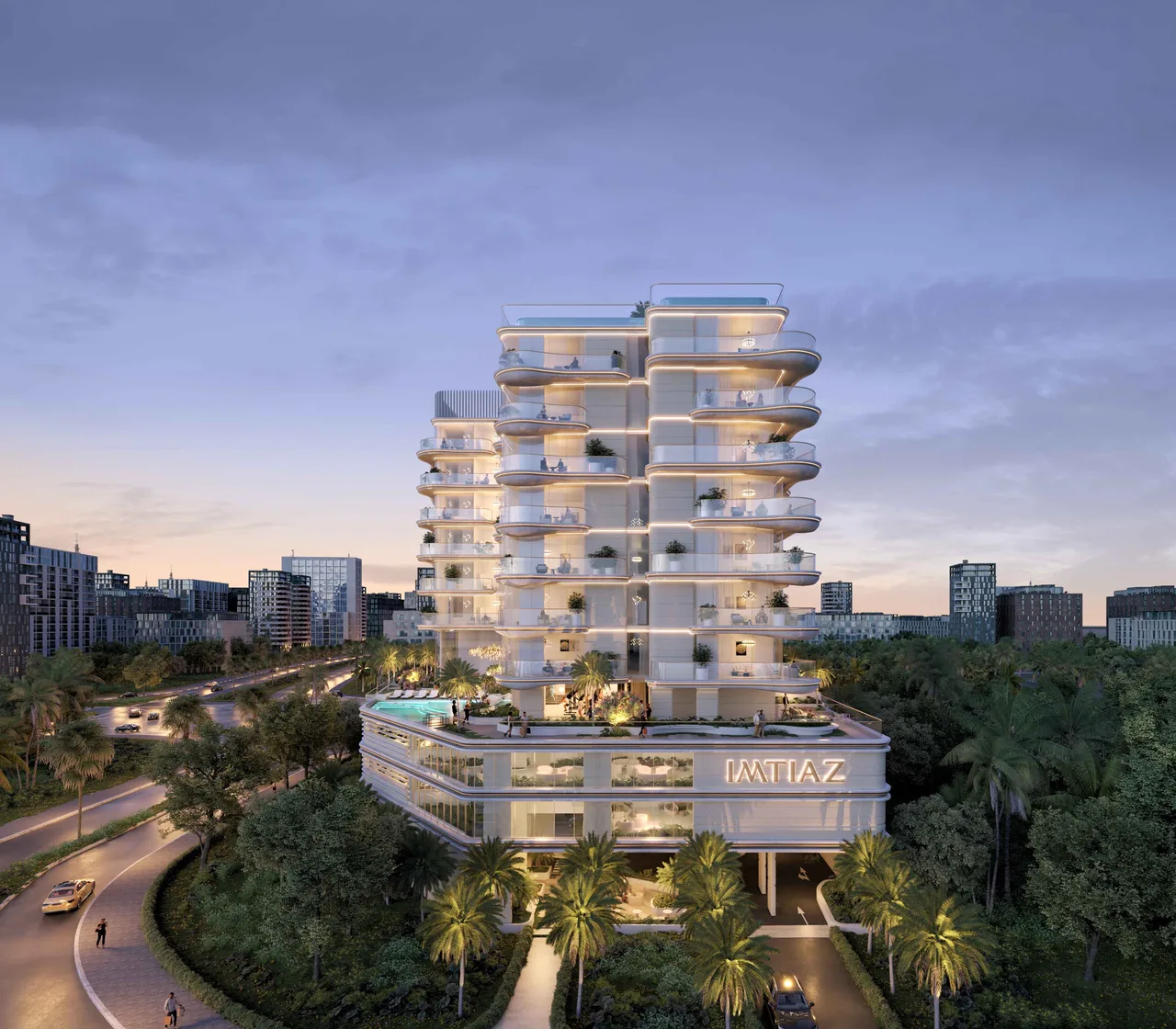 Beach Walk Residences 4 by Imtiaz, developer render