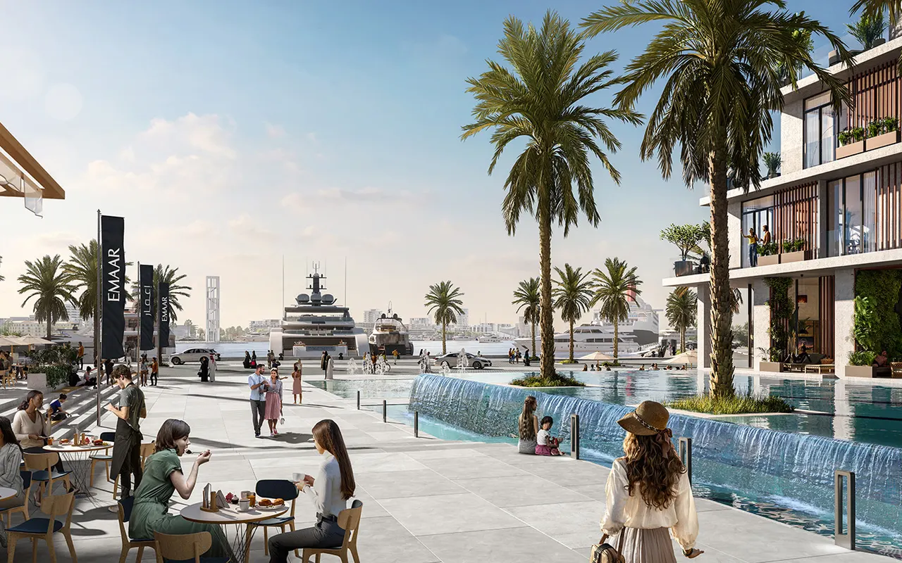 Bayline, developer project visualisation from Emaar