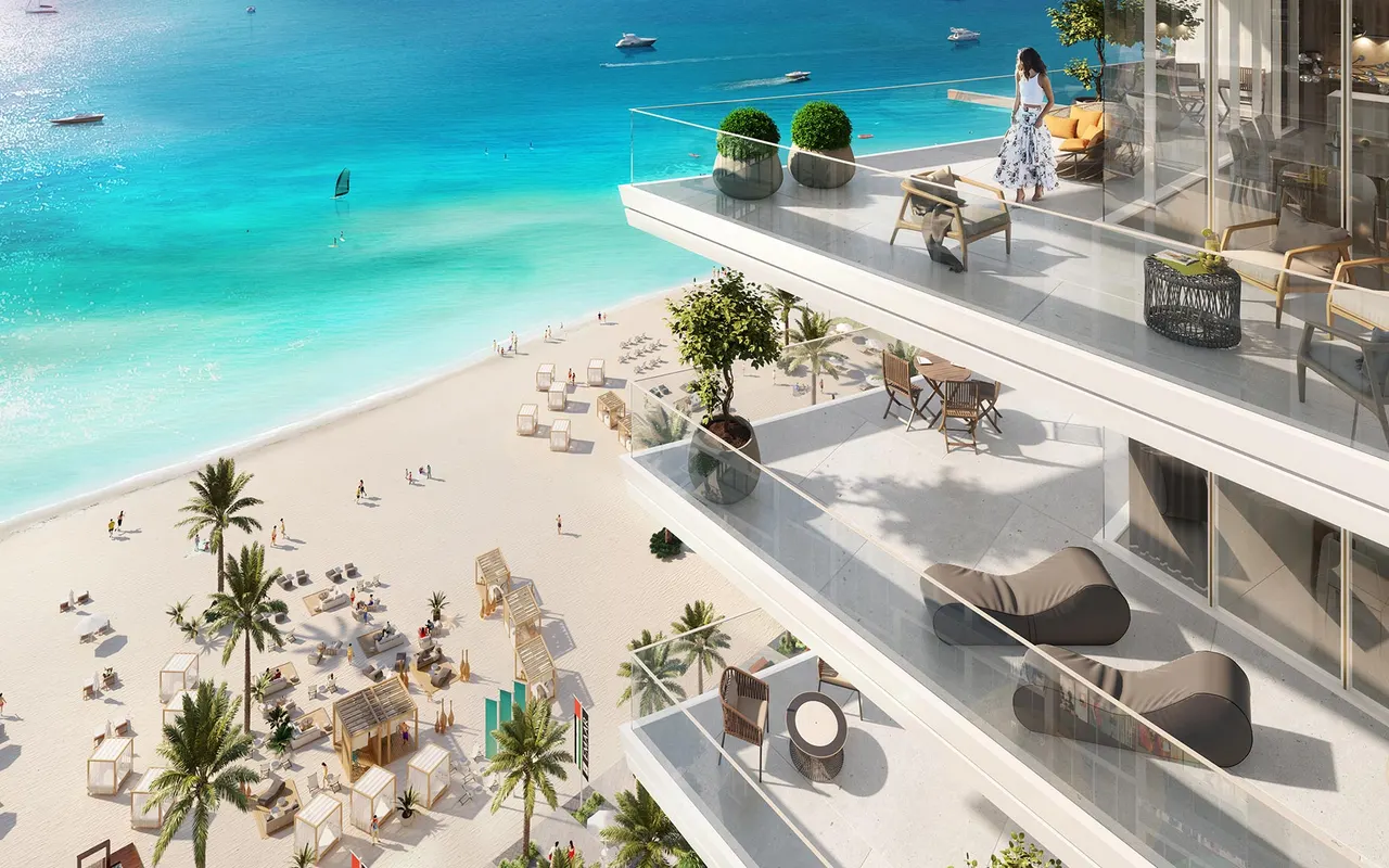 Beach Vista, developer project visualisation from Emaar