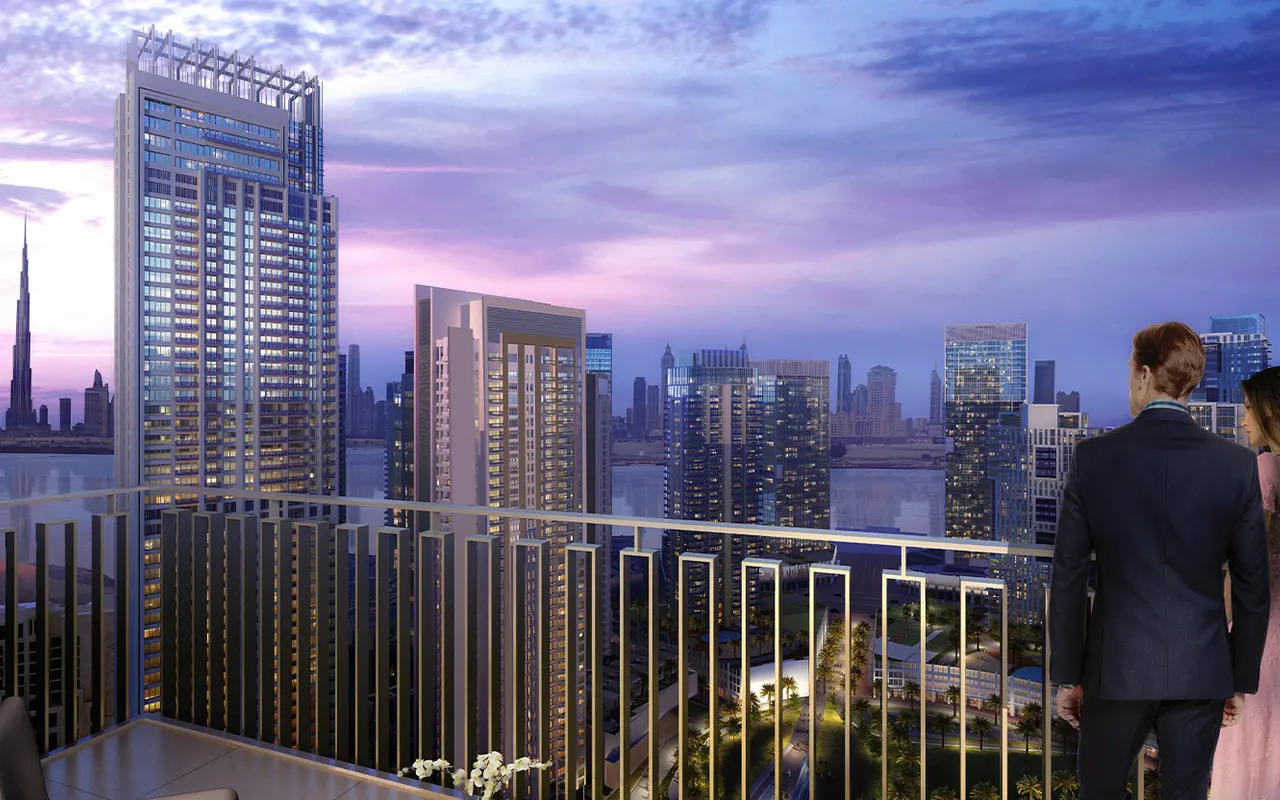 Creek Gate, developer project visualisation from Emaar