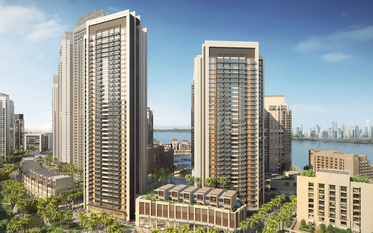 Creek Horizon, developer project visualisation from Emaar