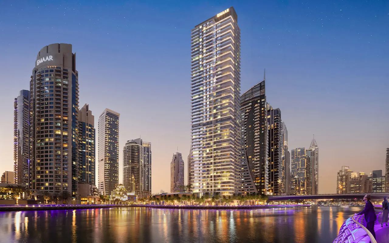 Marina Shores, developer project visualisation from Emaar