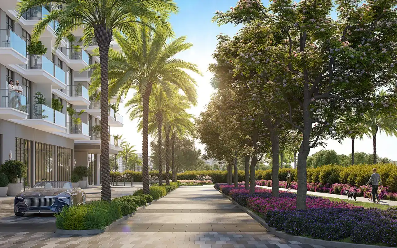 Parkside Hills, developer project visualisation from Emaar