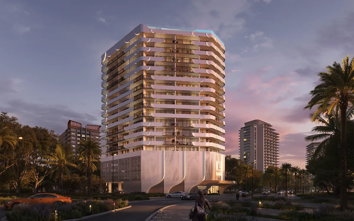 Weybridge Gardens 5, official LEOS developer project visualisation