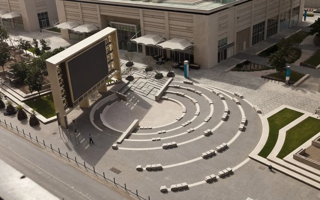Down Town Jabal Ali, Dubai: project image from Reportage Properties. Area view: Down Town Jabal Ali, where Imtiaz Ja Real Estate Development's largest project, Raw District By Imtiaz R, sits. Not a photograph of the developer's work.